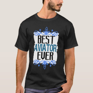 Bester Pilot je Berufskraft T-Shirt