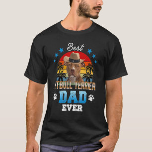 Bester Pitbull-Vater je Bester Vater-Hund Männer T-Shirt