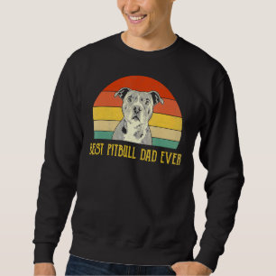 Bester Pitbull Vater je Pitbull Dog Liebhaber Väte Sweatshirt