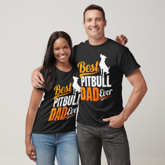 Bester Pitbull Vater überhaupt T-Shirt (Unisex)