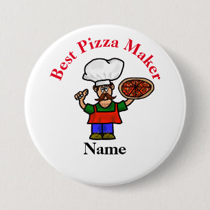 Bester Pizza Maker Button