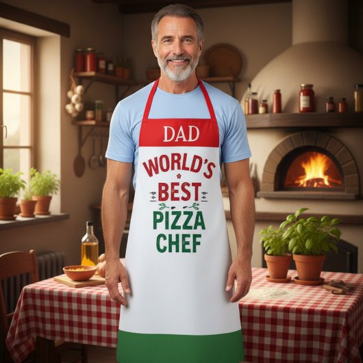 Bester Pizzakoch der Welt - personalisiert Schürze