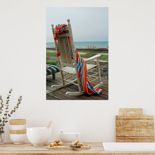 Bester Platz außerhalb des Hauses Poster (Küche)