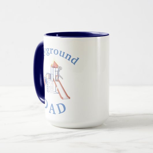 Bester "Playground VATER" jemals! Der Kaffee des V Tasse (Vorderseite Links)