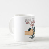 Bester polnischer Adler Katzen-Mutter-Polen u. Kaffeetasse (Vorderseite Links)
