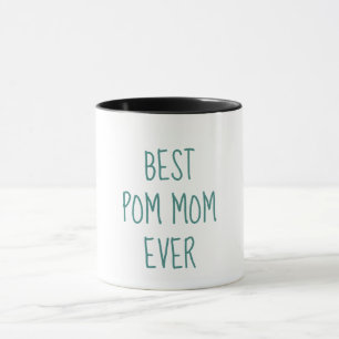 Bester Pom Mama-überhaupt lustiger Spitz-Inhaber Tasse