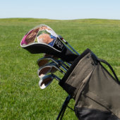 Bester Pop je 2 FotoCollage Personalisiert Golf Headcover (In SItu)