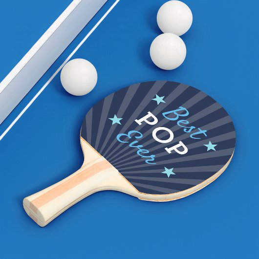Bester Pop je | Cooler Großvatertag Tischtennis Schläger