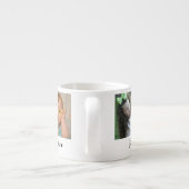 Bester Pop je Großkinder 5 FotoCollage Espressotasse (Rückseite)