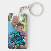 Bester Pop je | Opa-Foto Schlüsselanhänger (Rückseite)