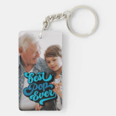 Bester Pop je | Opa-Foto Schlüsselanhänger (Rückseite)