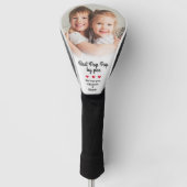 Bester Pop Pop nach Par Erstellen eines einzigarti Golf Headcover (Vorderseite)