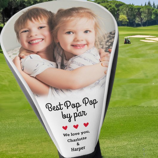 Bester Pop Pop nach Par Erstellen eines einzigarti Golf Headcover