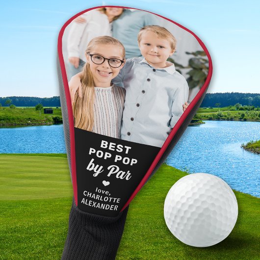 Bester POP POP Par - Benutzerdefiniertes Foto - Va Golf Headcover
