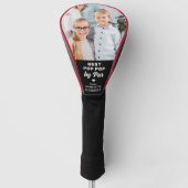 Bester POP POP Par - Benutzerdefiniertes Foto - Va Golf Headcover (Vorderseite)