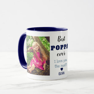 Bester Poppa überhaupt, liebt dich am meisten 2 Fo Tasse