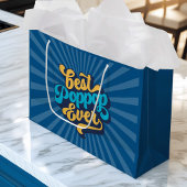 Bester Poppop je Vatertag Große Geschenktüte