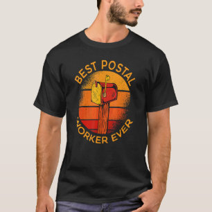 Bester Postarbeiter je Mail Courier Mailman Postm T-Shirt