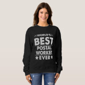 Bester Postmitarbeiter der Welt Sweatshirt (Vorne ganz)