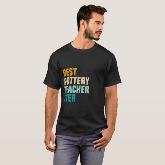 Bester Potterlehrer je T-Shirt (Vorne ganz)