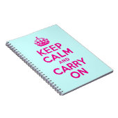 Bester Preis behalten Ruhe und machen heißes Rosa Notizblock (Rechte Seite)