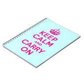 Bester Preis behalten Ruhe und machen heißes Rosa Notizblock (Linke Seite)