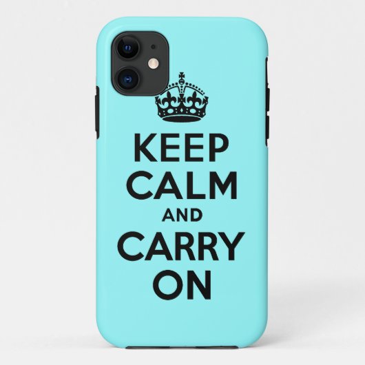 Bester Preis behalten Ruhe und machen Schwarzes Case-Mate iPhone Hülle (Rückseite)