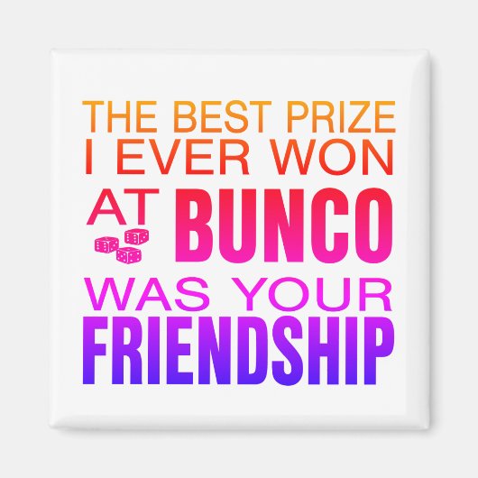 Bester Preis-Bunco Magnet (Vorne)