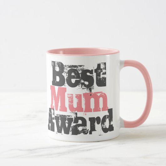 Bester Preis für Mama in Rosa - Zwei-Tone-Tasse Tasse (Rechts)