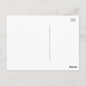 Bester Preis Weißer Barn Owl Grafik Postkarte (Rückseite)