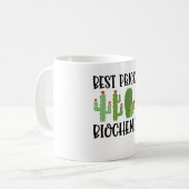 Bester Prickin-Biochemiker Kaffeetasse (Vorderseite Links)