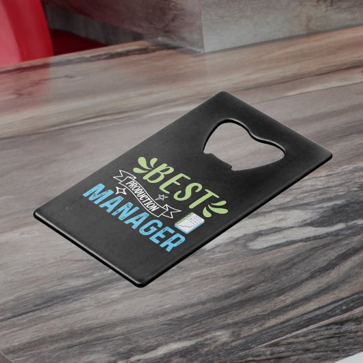 Bester Produktionsleiter - Crew Geldbeutel Flaschenöffner