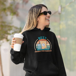 Bester Produktionsmanager - Retro Hoodie