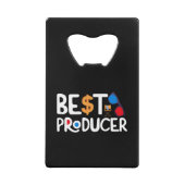 Bester Produzent - Filmmaker-Geschenk Geldbeutel Flaschenöffner (Vorderseite)