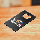 Bester Produzent - Filmmaker-Geschenk Geldbeutel Flaschenöffner