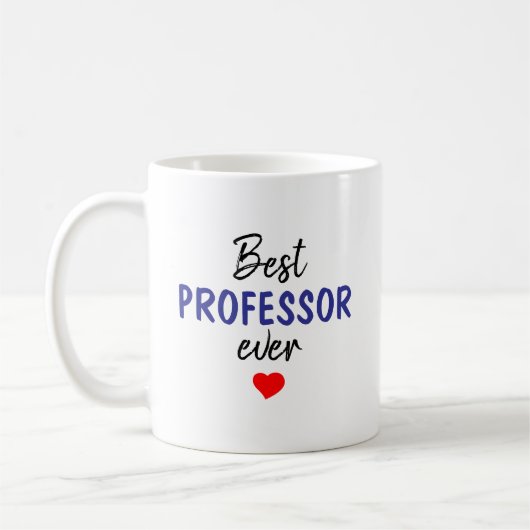 Bester Professor Aller Zeiten Kaffeetasse (Links)