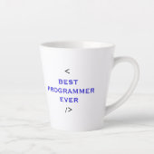 Bester Programmierer überhaupt - Weltbester Coder Milchtasse (Rechts)