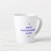 Bester Programmierer/Weltbester Software-Ingenieur Milchtasse (Rechte Ecke)