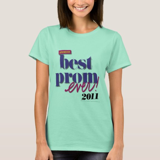 Bester Prom je - Lila T-Shirt (Vorderseite)