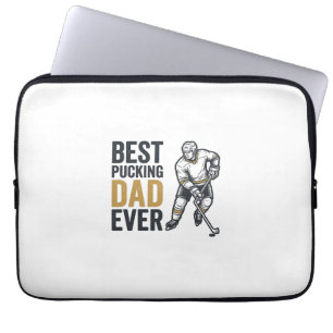 Bester Puckender Vater Aller Zeiten Hockey-Vater-S Laptopschutzhülle