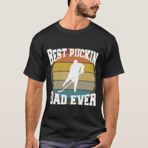 Bester Puckin-Vater je Hockey-Vater T-Shirt