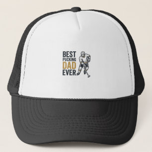 Bester Pucking-Vater Aller Zeiten Hockey-Vater-Shi Truckerkappe