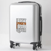 Bester Puck'n Dad Ever Hockey Vater Vector Design_ Aufkleber (Koffer)
