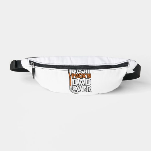 Bester Puck'n Dad Ever Hockey Vater Vector Design_ Bauchtasche (Vorderseite)
