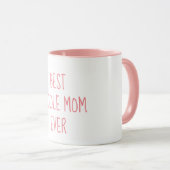 Bester Pudel-Mama-überhaupt lustiger Pudel-Inhaber Tasse (VorderseiteRechts)