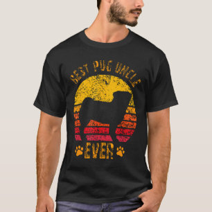 Bester Pug-Onkel Allerlustigstes Geschenk Onkel T-Shirt