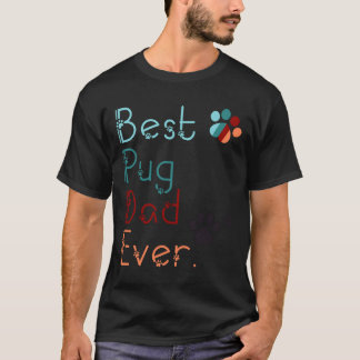 BESTER PUG-VATER ALLE ZEIT ich liebe dich PUG-Gesc T-Shirt