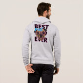 Bester Pug-Vater Aller Zeiten Hoodie (Schwarz voll)