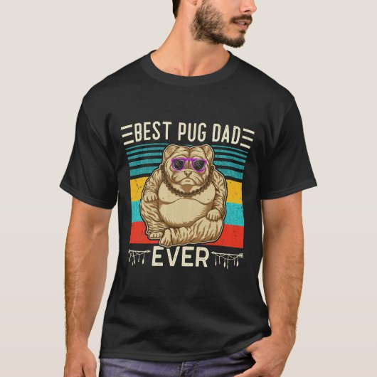 Bester Pug-Vater überhaupt Essential 169 T-Shirt (Vorderseite)