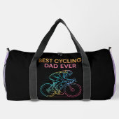 Bester Radfahrer-Vater überhaupt Duffle Bag (Rückseite)